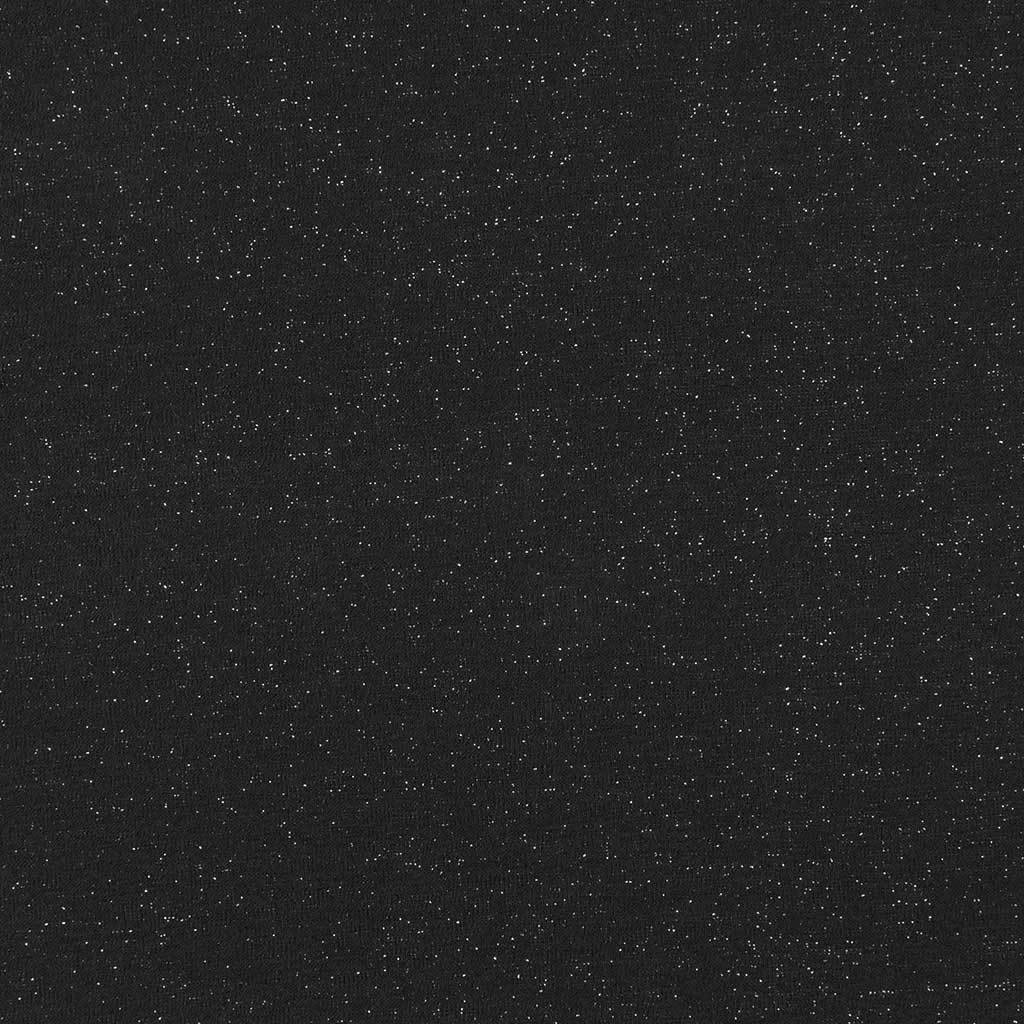 Sparks - Black Scuba Crepe Stretch Fabric Main Image from Patternsandplains.com