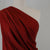 Sparks - True Red Scuba Crepe Stretch Fabric Mannequin Close Up Image from Patternsandplains.com