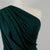 Sparks - Yew Green Scuba Crepe Stretch Fabric Mannequin Close Up Image from Patternsandplains.com