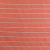 Vancouver - Coral Rails Jacquard Stripe Woven Fabric Main Image from Patternsandplains.com