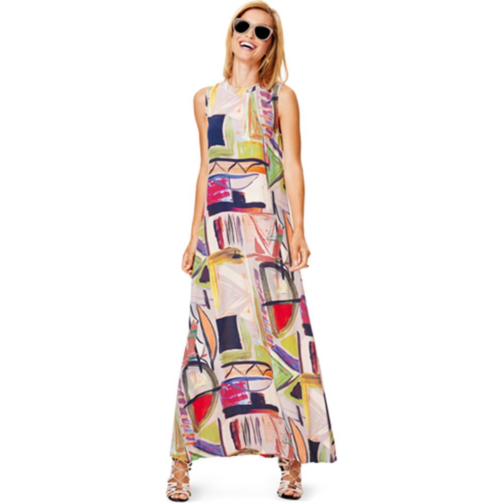 Burda B6628 Womens Dress Sewing Pattern 6628 Image 2 From Patternsandplains.com