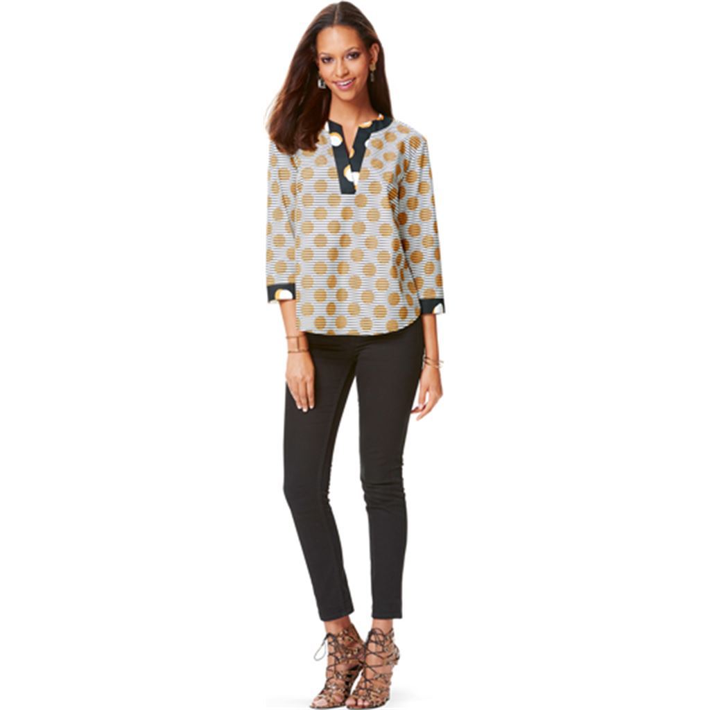 Burda B6633 Womens Tunic Sewing Pattern 6633 Image 3 From Patternsandplains.com