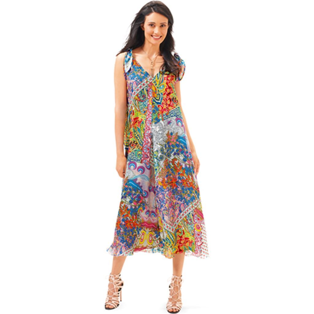 Burda B6663 Womens Dress Sewing Pattern 6663 Image 2 From Patternsandplains.com