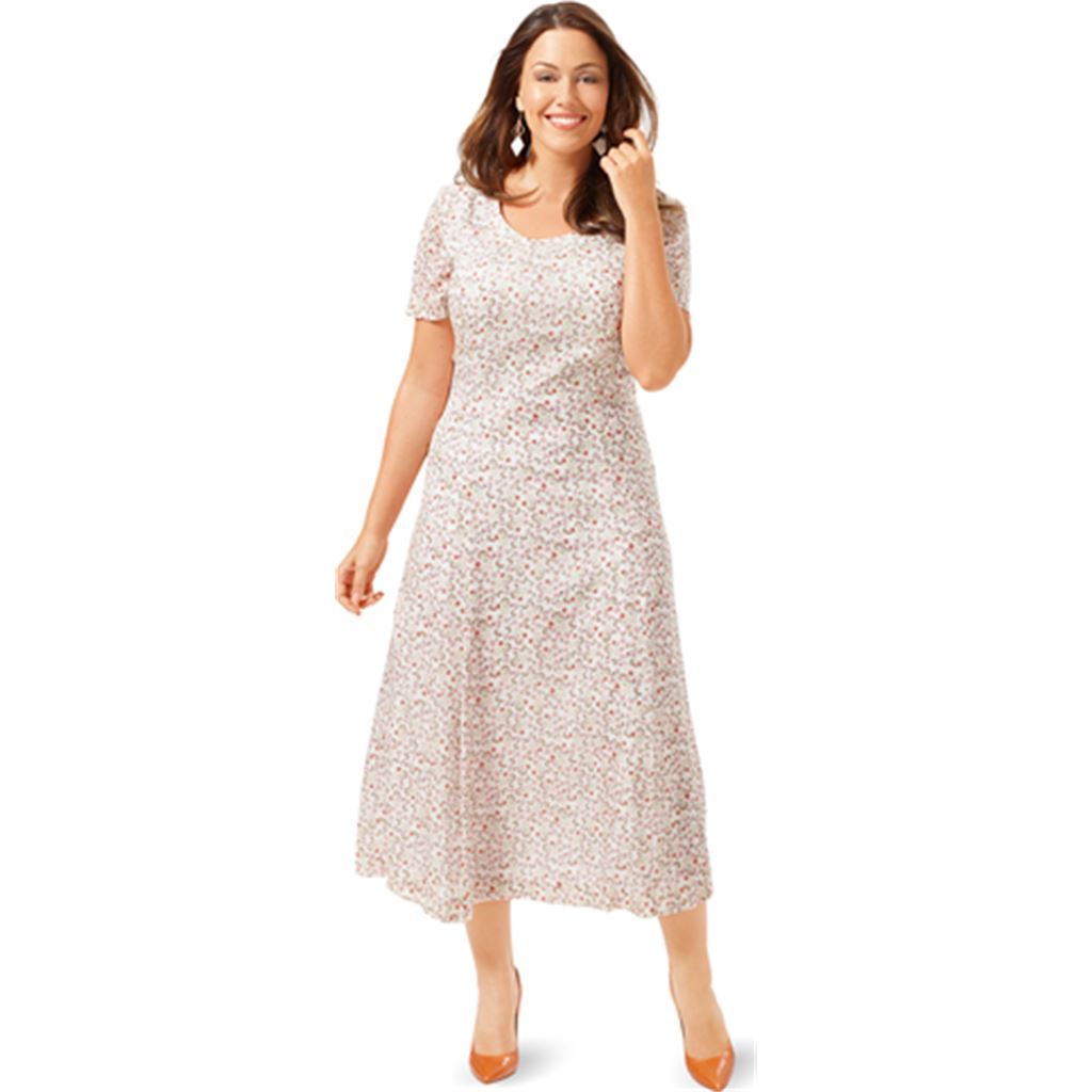 Burda B6680 Womens Dress Sewing Pattern 6680 Image 2 From Patternsandplains.com