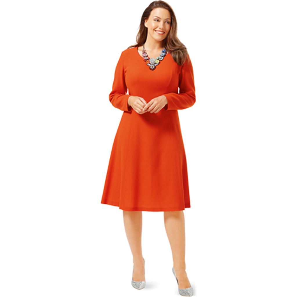 Burda B6680 Womens Dress Sewing Pattern 6680 Image 3 From Patternsandplains.com