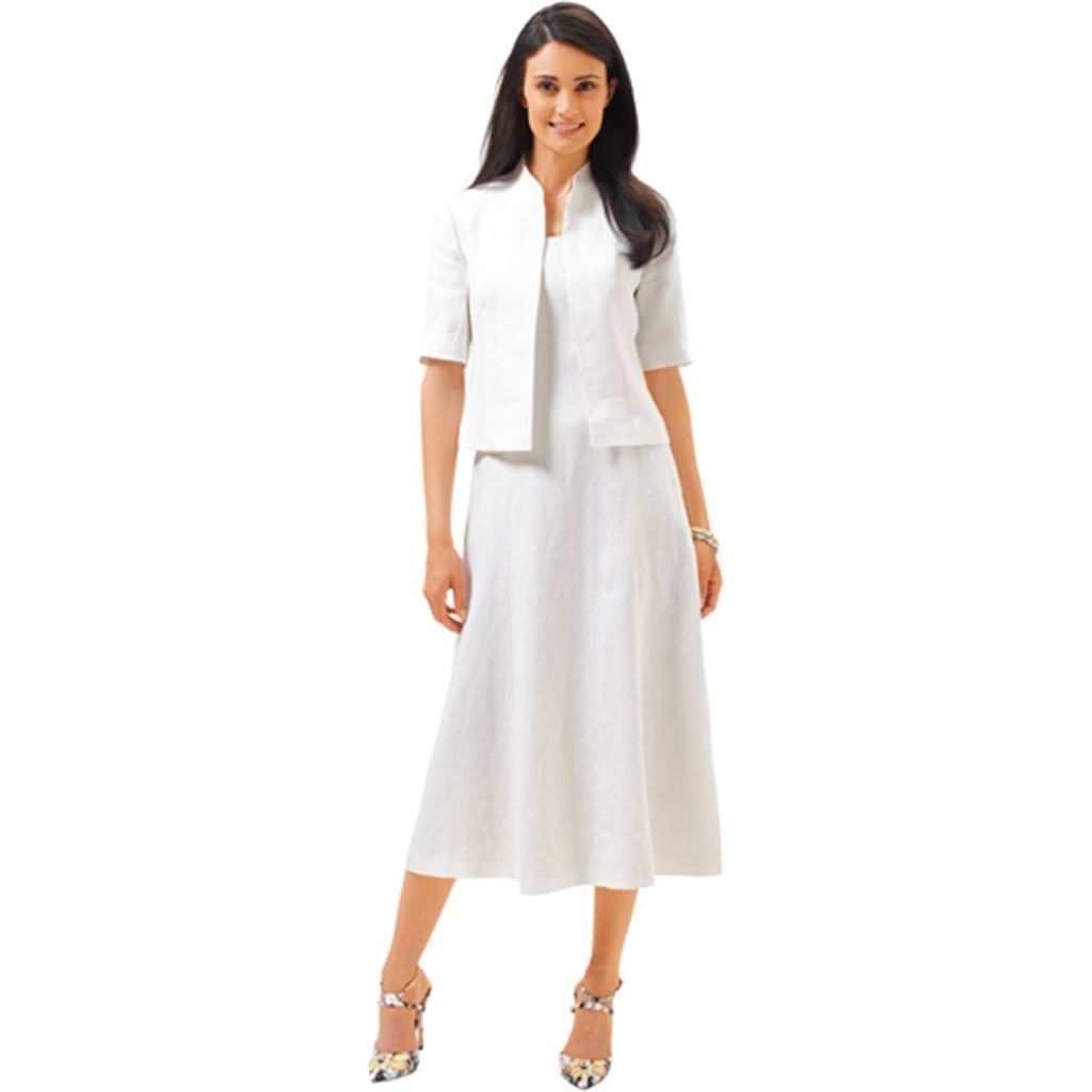 Burda B6687 Womens Dress and Jacket Sewing Pattern 6687 Image 3 From Patternsandplains.com