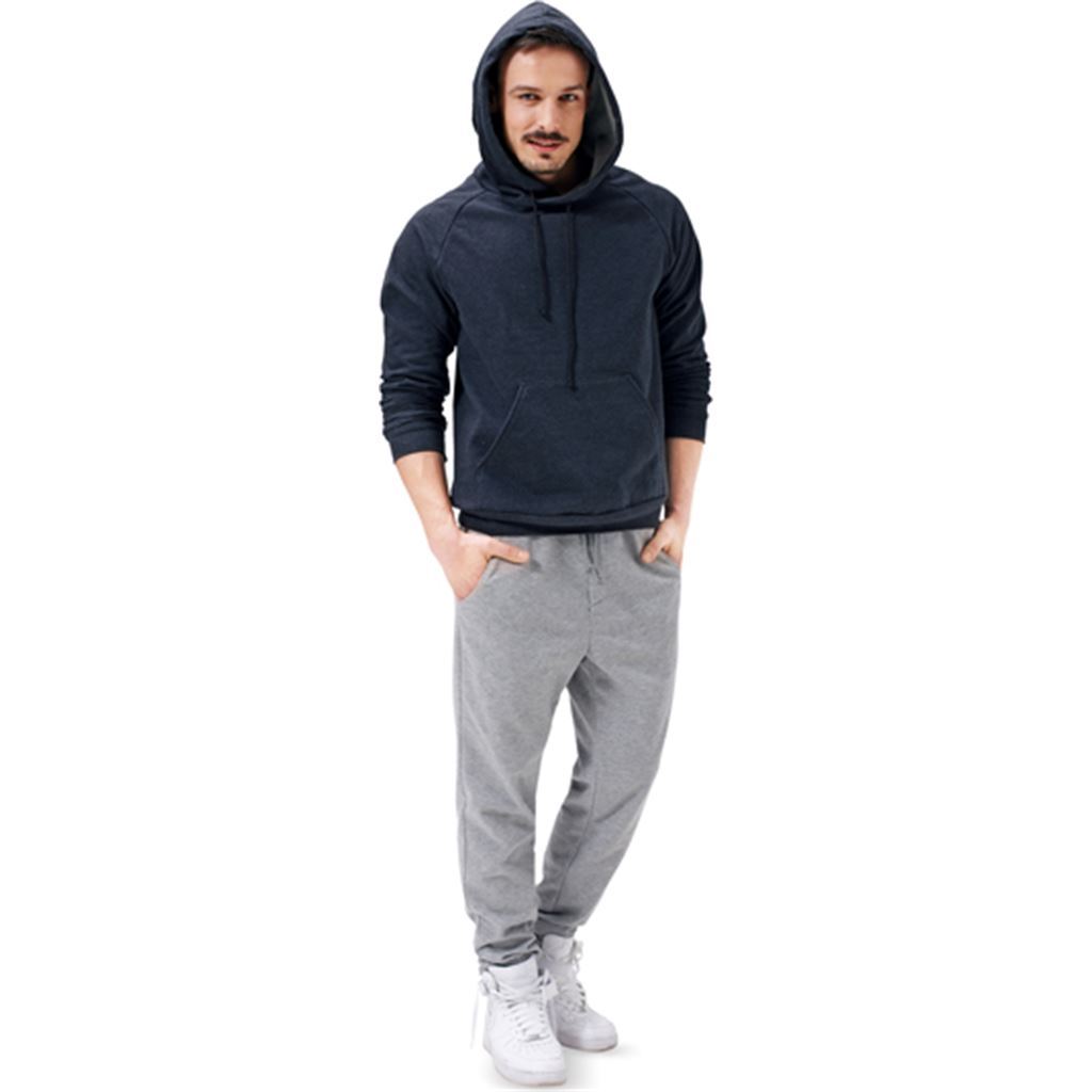 Burda B6718 Mens Pullover Hoodie Sewing Pattern 6718 Image 2 From Patternsandplains.com