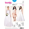 Burda B6776 Evening and Bridal Wear Sewing Pattern 6776 Image 1 From Patternsandplains.com