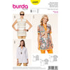 Burda B6809 Tops Shirts Blouses Sewing Pattern 6809 Image 1 From Patternsandplains.com