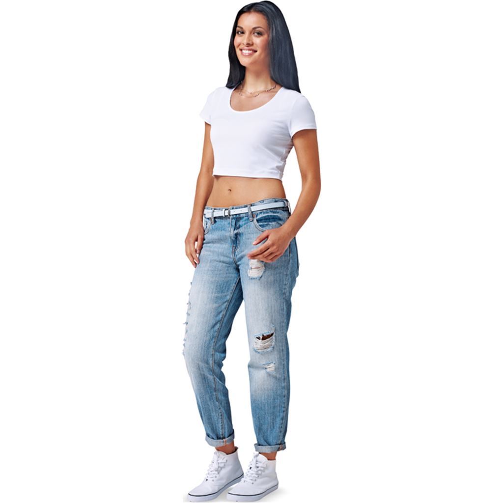 Burda B6820 Tops Shirts Blouses Sewing Pattern 6820 Image 2 From Patternsandplains.com