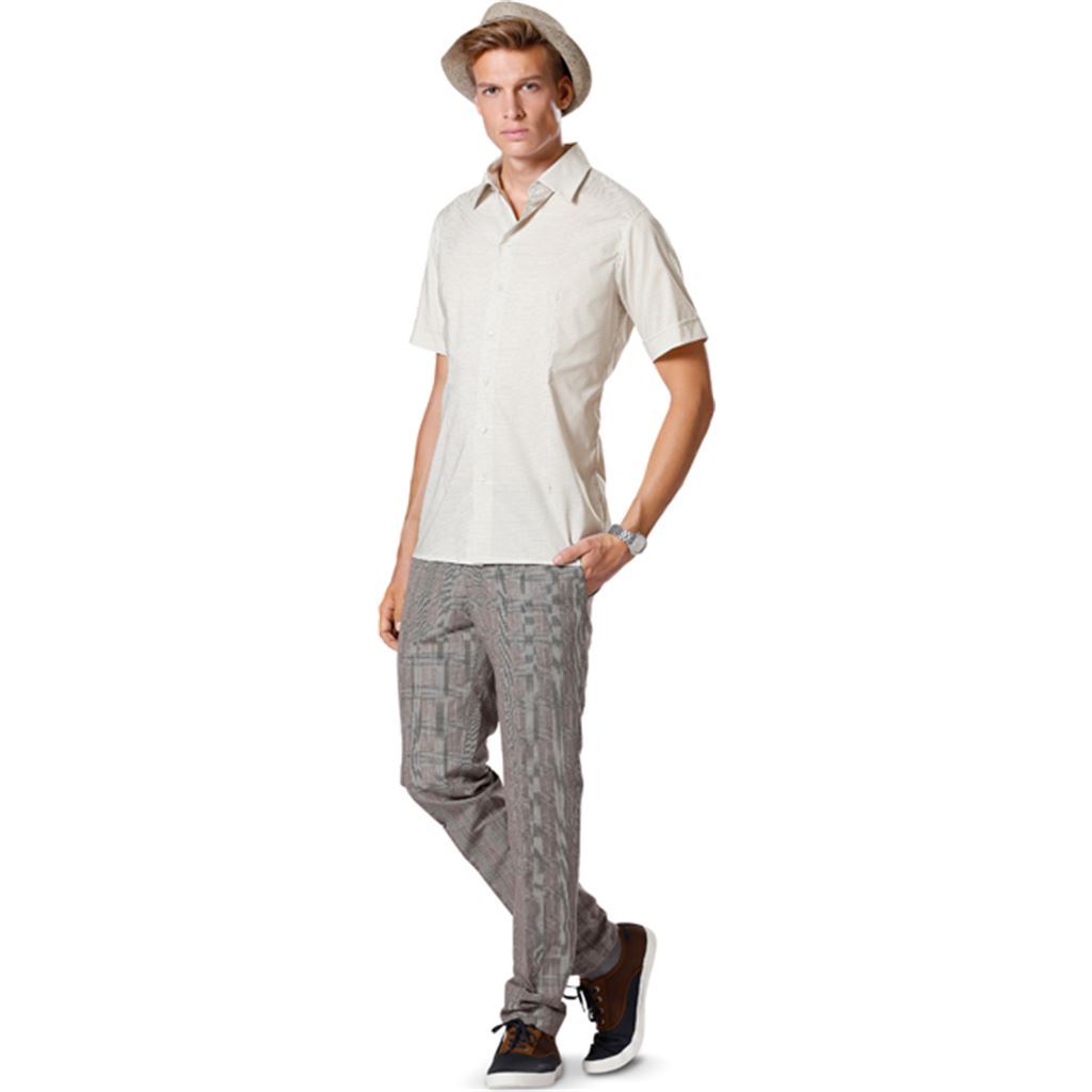 Burda B6931 Burda Style Menswear Sewing Pattern 6931 Image 3 From Patternsandplains.com