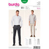 Burda B6933 Burda Style Menswear Sewing Pattern 6933 Image 1 From Patternsandplains.com