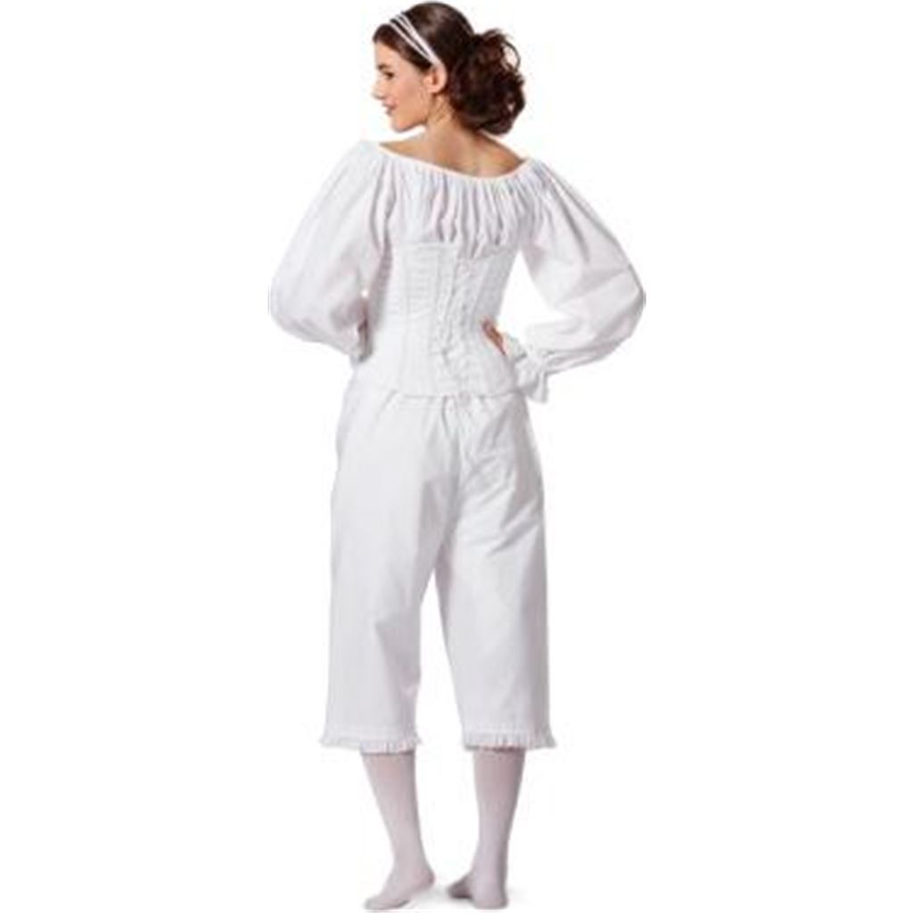 Burda B7156 Burda Style Historic Undergarments 7156 Image 4 From Patternsandplains.com