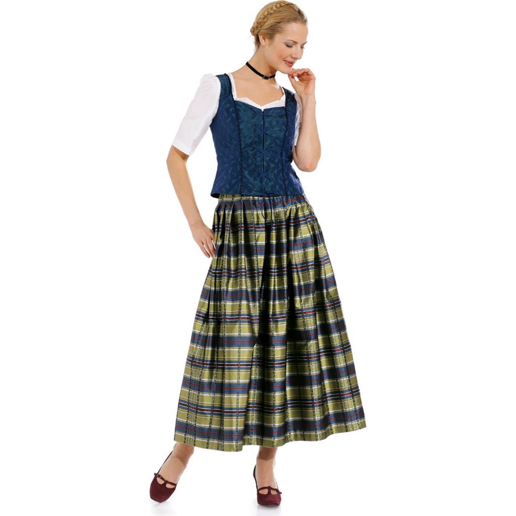 Burda B7870 Dirndl Dress Sewing Pattern 7870 Image 3 From Patternsandplains.com