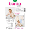Burda B9782 Jumpsuit and Sleeping Bag Sewing Pattern 9782 Image 1 From Patternsandplains.com