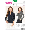 Burda Style B6838 Top Shirt and Blouse Sewing Pattern 6838 Image 1 From Patternsandplains.com