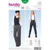 Burda Style B6856 Trousers and Jumpsuit Sewing Pattern 6856 Image 1 From Patternsandplains.com