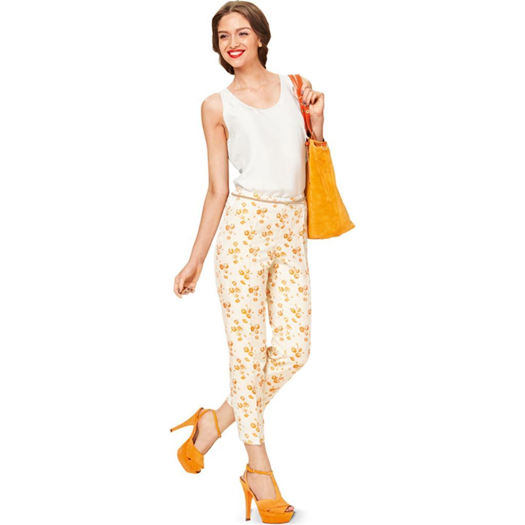 Burda Style B7062 Trousers Sewing Pattern 7062 Image 2 From Patternsandplains.com