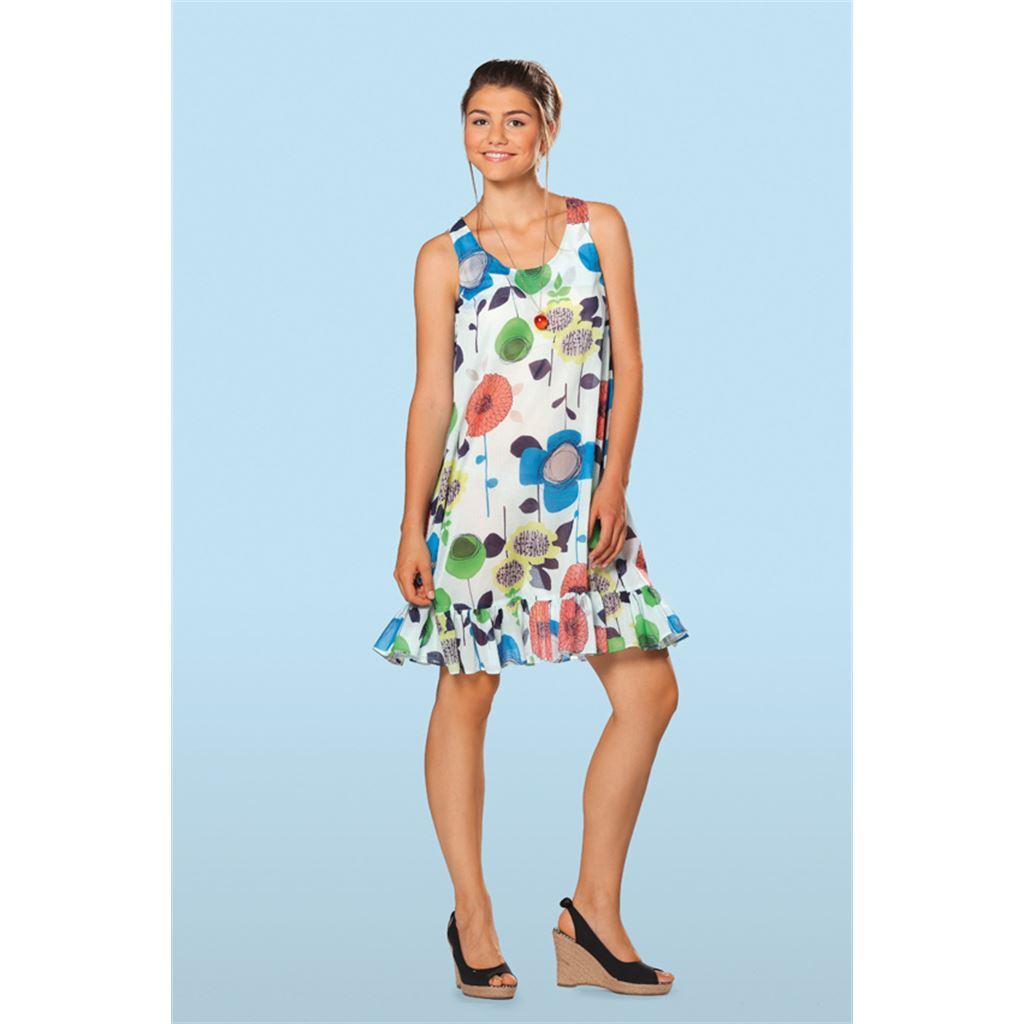 Burda Style B7390 Dress and Tunic Sewing Pattern 7390 Image 3 From Patternsandplains.com