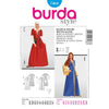 Burda Style B7468 Dress and Bonnet Middle Ages Sewing Pattern 7468 Image 1 From Patternsandplains.com