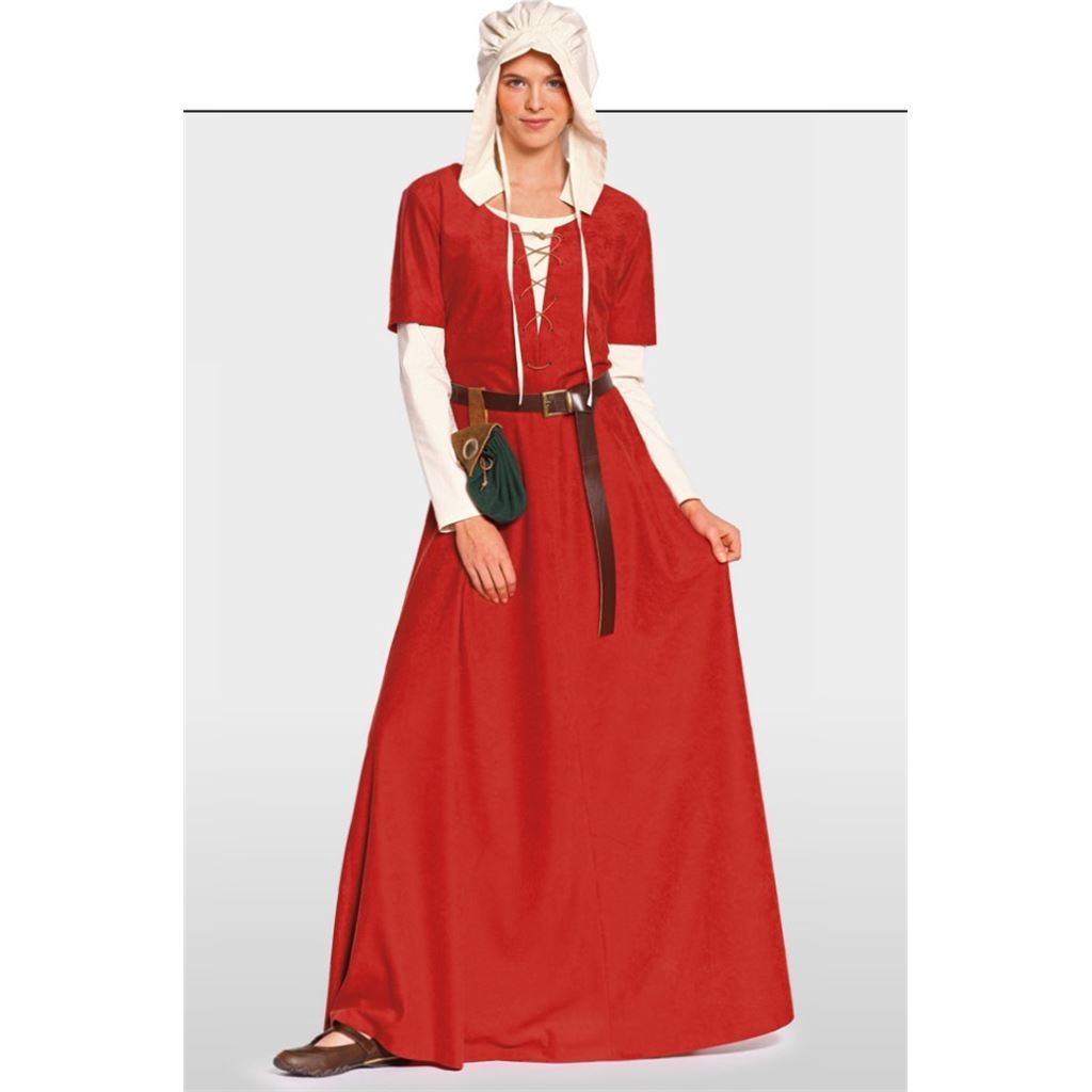 Burda Style B7468 Dress and Bonnet Middle Ages Sewing Pattern 7468 Image 2 From Patternsandplains.com