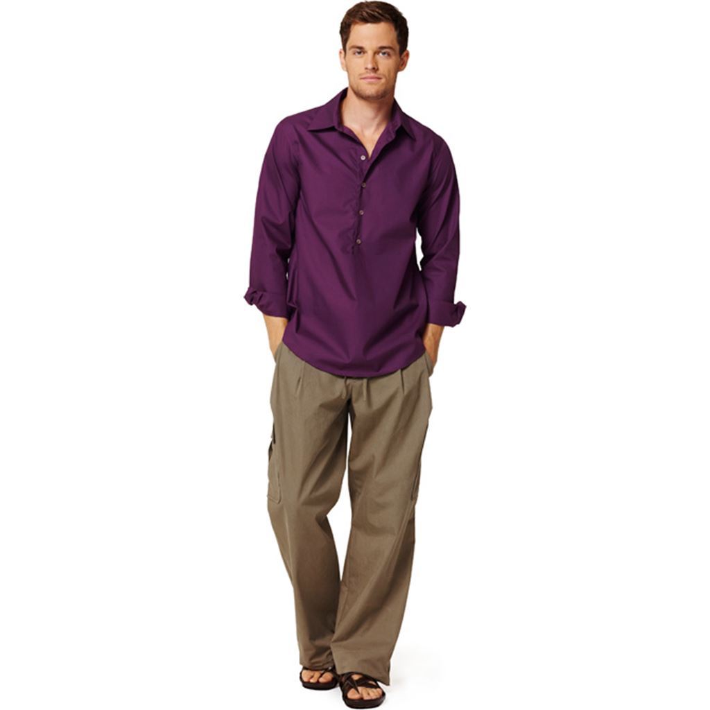 Burda Style B7525 Shirt Sewing Pattern 7525 Image 2 From Patternsandplains.com