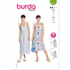 Burda Style Pattern 5821 Misses Dress B5821 Image 1 From Patternsandplains.com