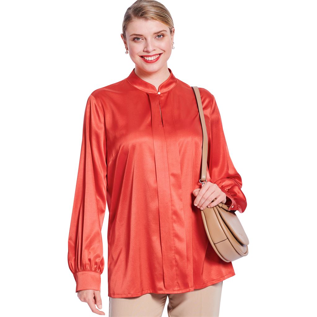 Burda Style Pattern 5839 Misses Blouse B5839 Image 2 From Patternsandplains.com