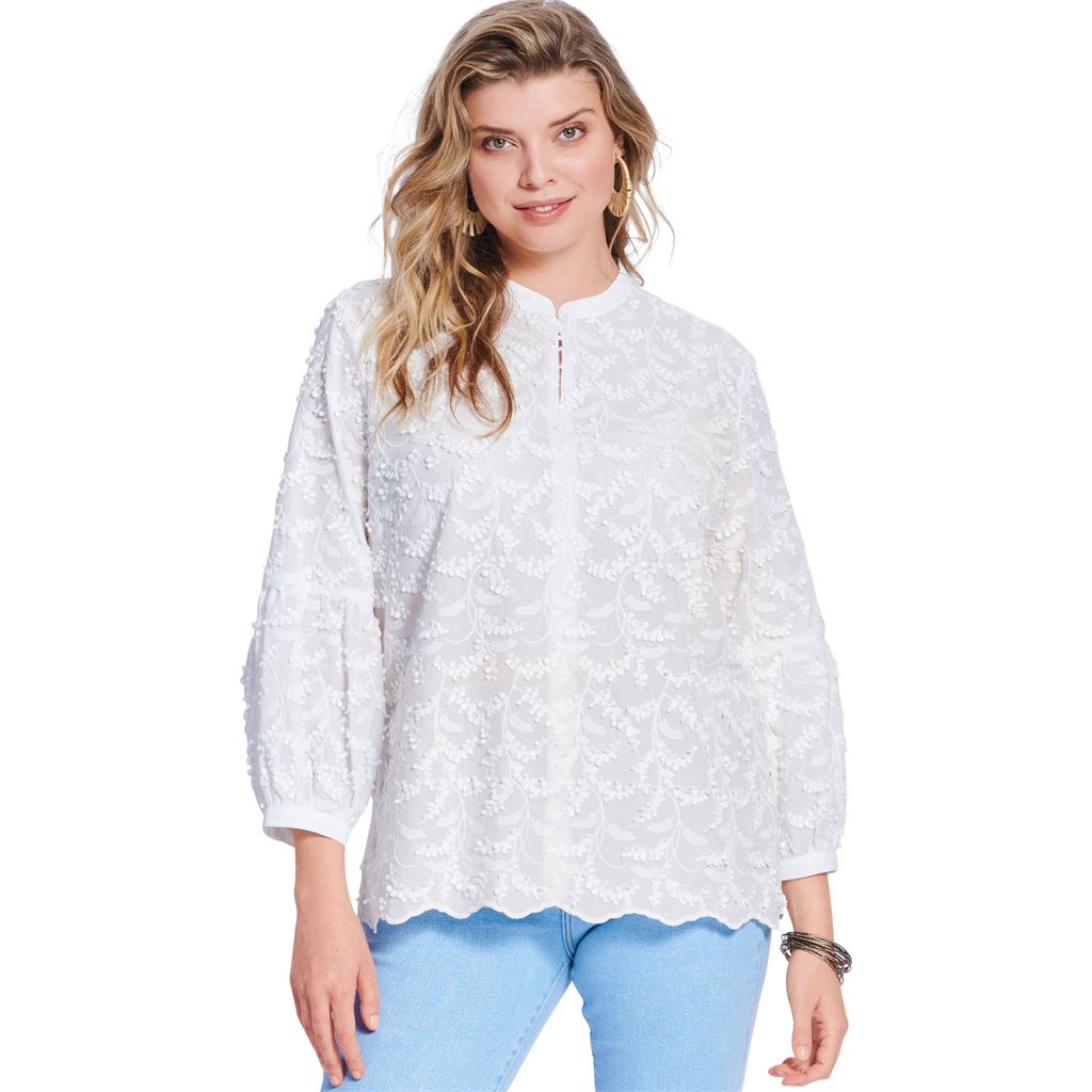 Burda Style Pattern 5839 Misses Blouse B5839 Image 3 From Patternsandplains.com