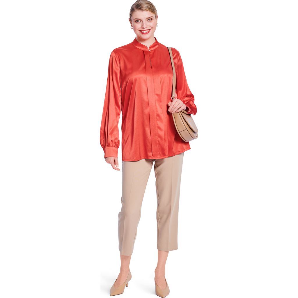 Burda Style Pattern 5839 Misses Blouse B5839 Image 4 From Patternsandplains.com