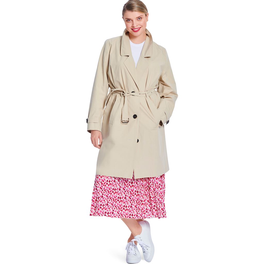 Burda Style Pattern 5840 Misses Coat and Vest B5840 Image 4 From Patternsandplains.com