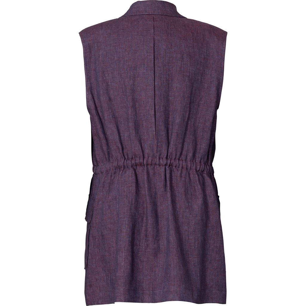 Burda Style Pattern 5840 Misses Coat and Vest B5840 Image 9 From Patternsandplains.com