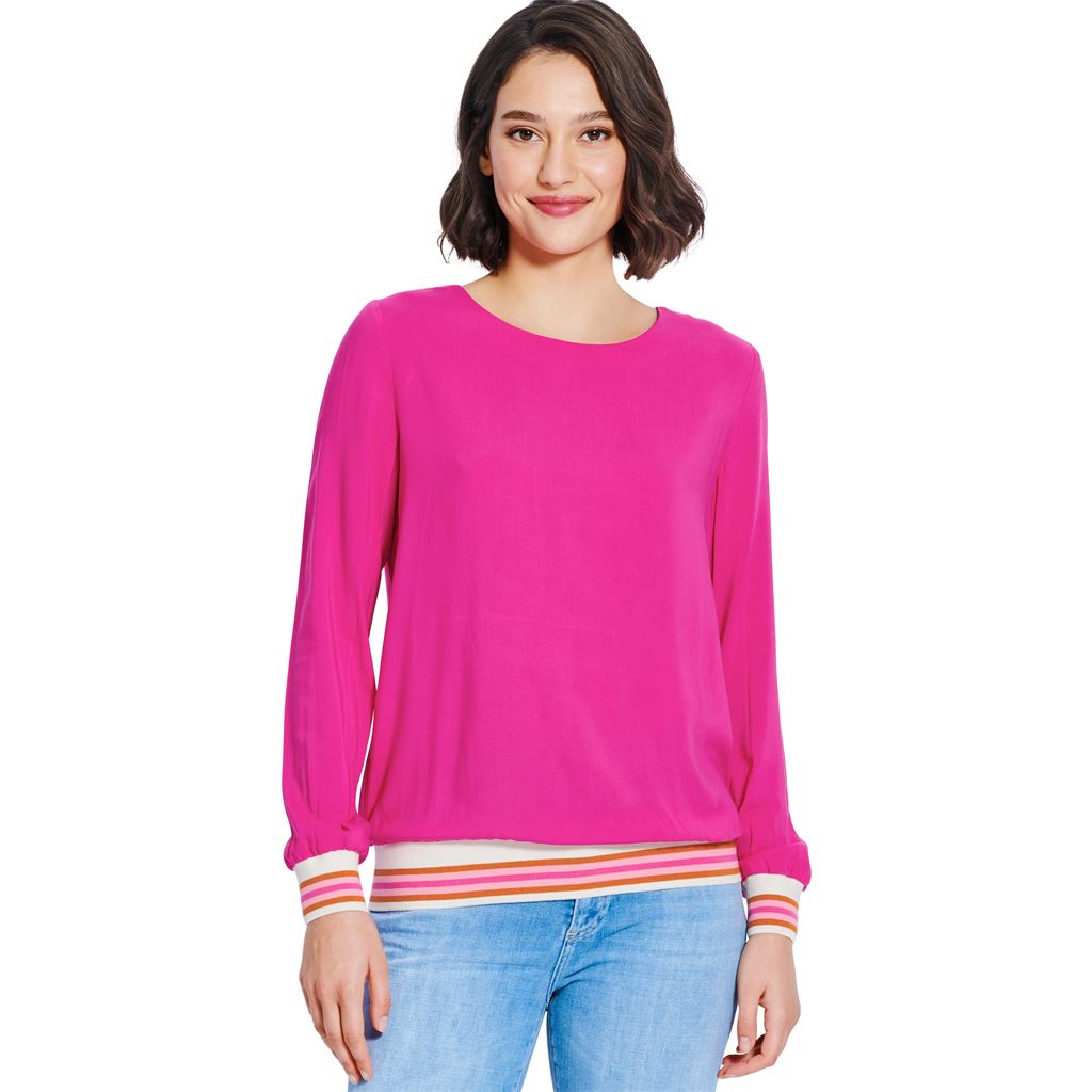 Burda Style Pattern 5849 Misses Blouse B5849 Image 4 From Patternsandplains.com