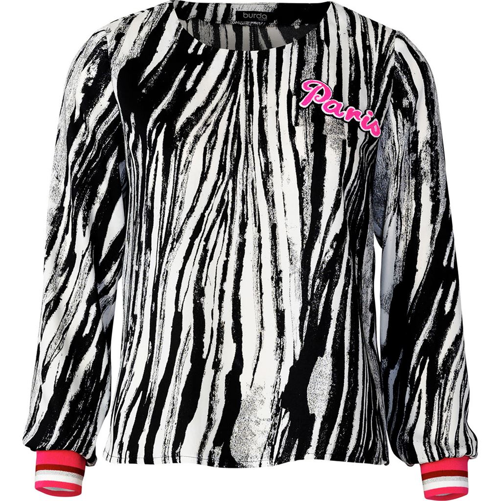 Burda Style Pattern 5849 Misses Blouse B5849 Image 9 From Patternsandplains.com