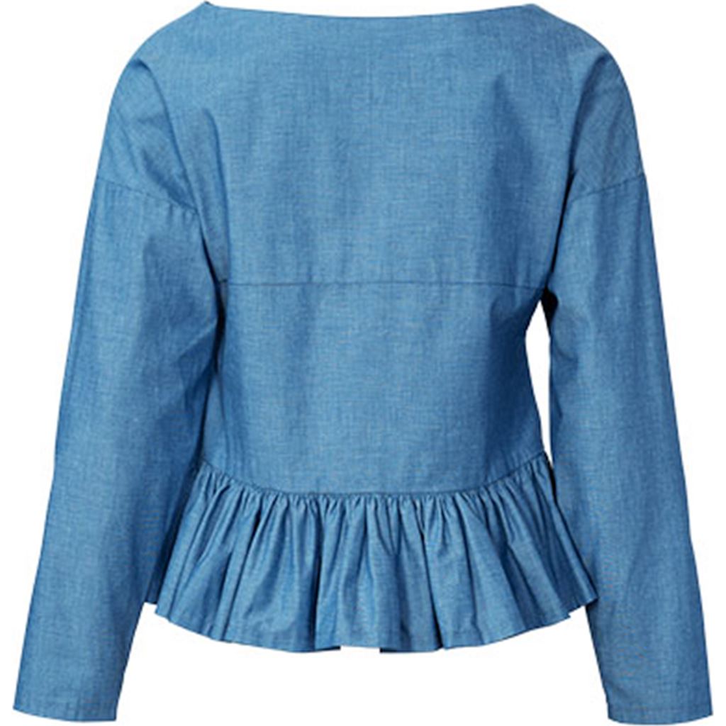 Burda Style Pattern 5856 Misses Blouse B5856 Image 10 From Patternsandplains.com