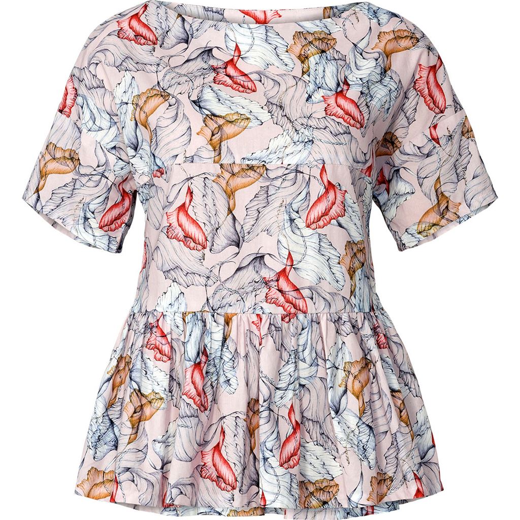 Burda Style Pattern 5856 Misses Blouse B5856 Image 8 From Patternsandplains.com