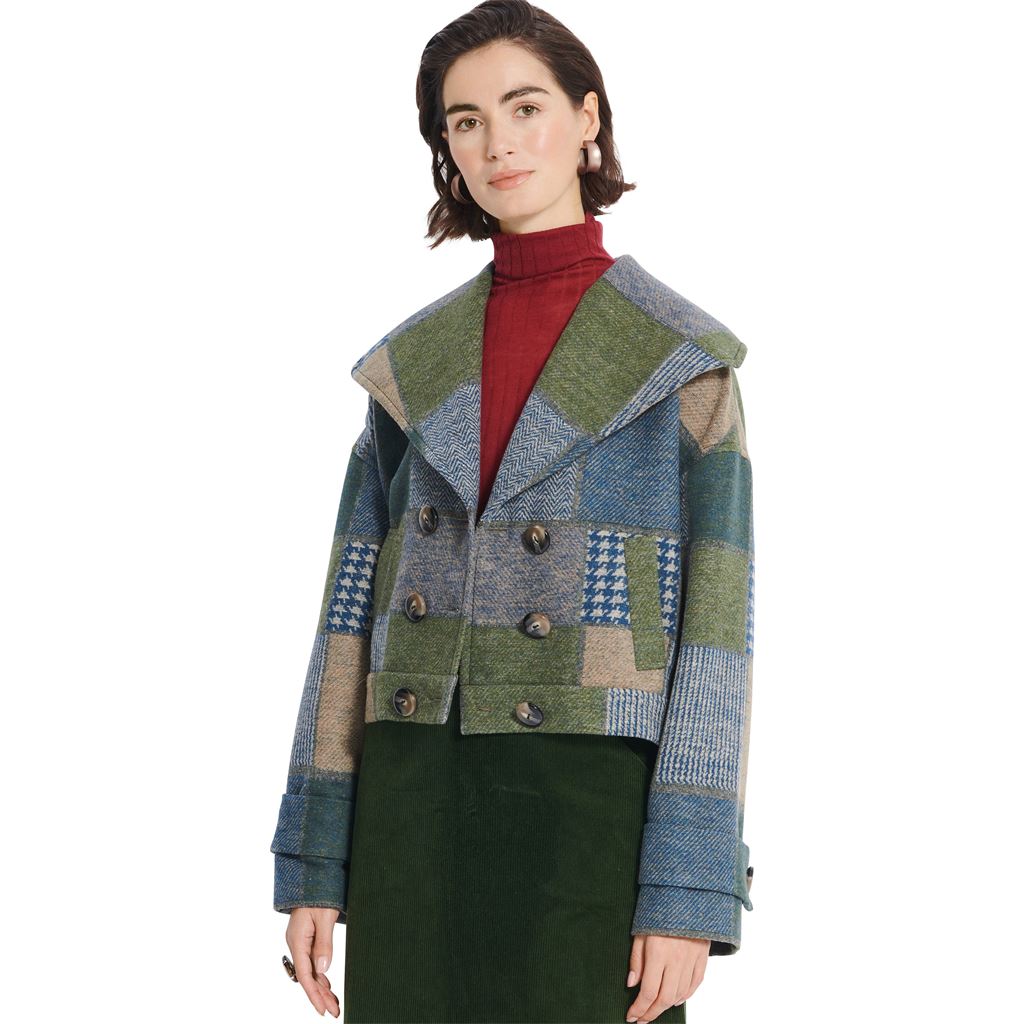 Burda Style Pattern 5860 Misses Jacket and Coat B5860 Image 3 From Patternsandplains.com