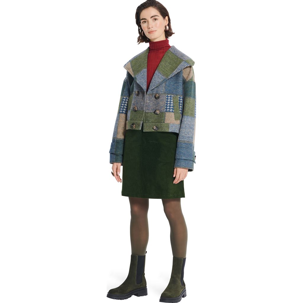 Burda Style Pattern 5860 Misses Jacket and Coat B5860 Image 4 From Patternsandplains.com