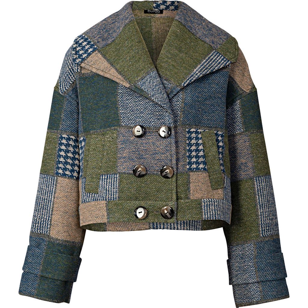 Burda Style Pattern 5860 Misses Jacket and Coat B5860 Image 6 From Patternsandplains.com