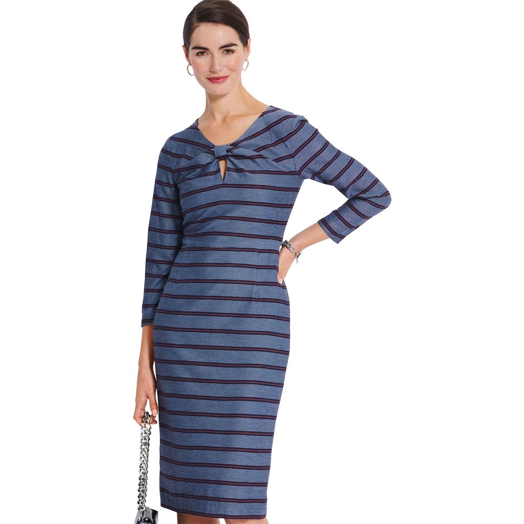 Burda Style Pattern 5861 Misses Dress B5861 Image 2 From Patternsandplains.com