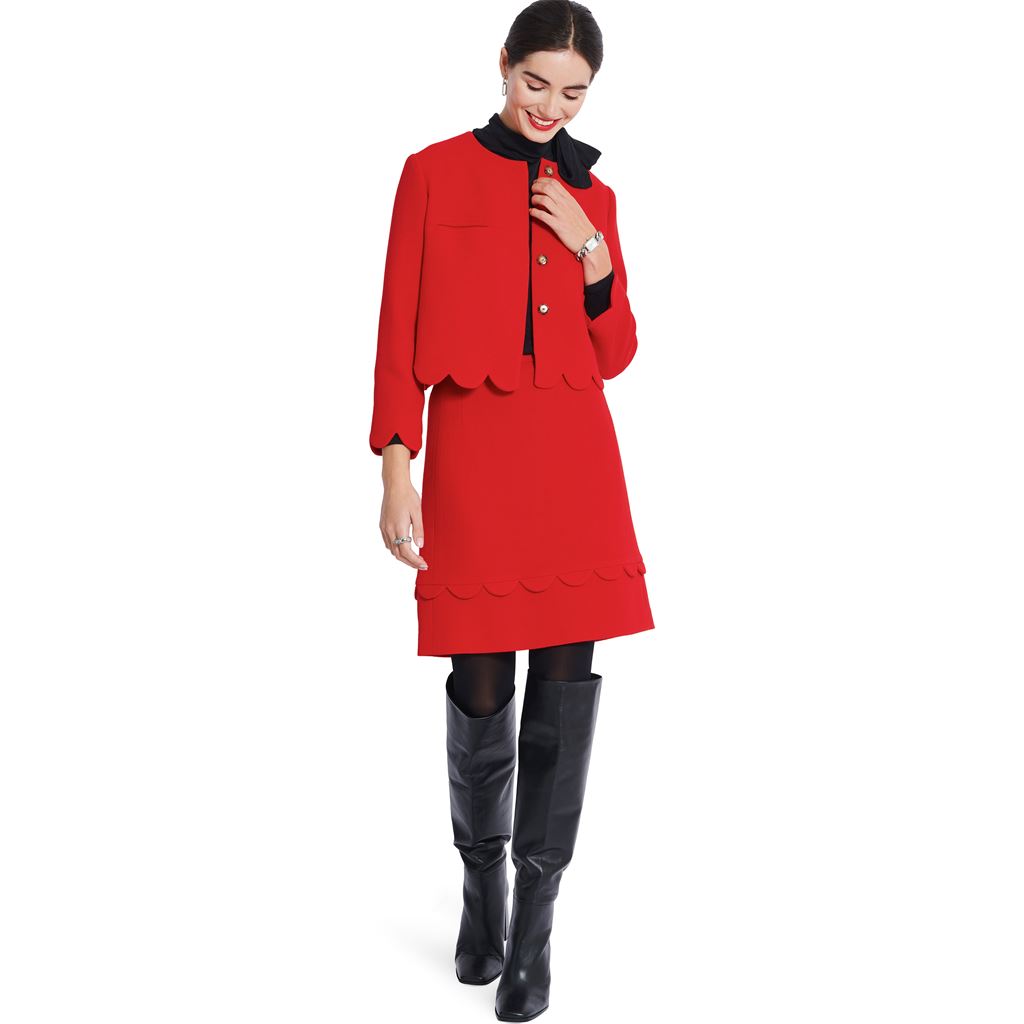 Burda Style Pattern 5868 Misses Skirt B5868 Image 5 From Patternsandplains.com