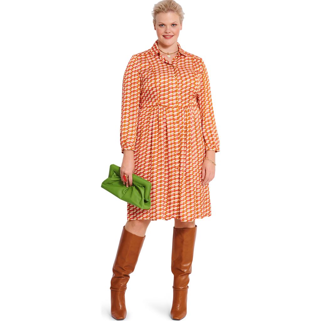 Burda Style Pattern 5882 Misses Dress B5882 Image 4 From Patternsandplains.com