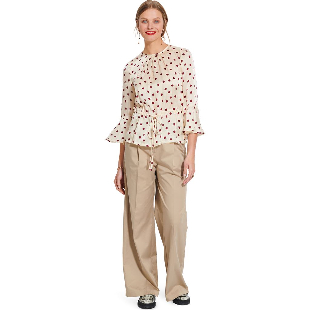 Burda Style Pattern 5884 Misses Blouse and Dress B5884 Image 4 From Patternsandplains.com