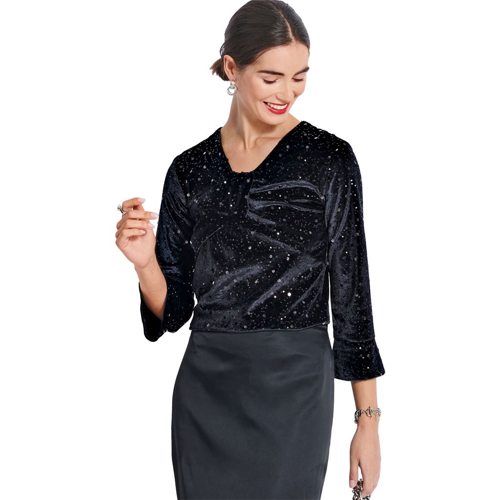 Burda Style Pattern 5886 Misses Top B5886 Image 3 From Patternsandplains.com