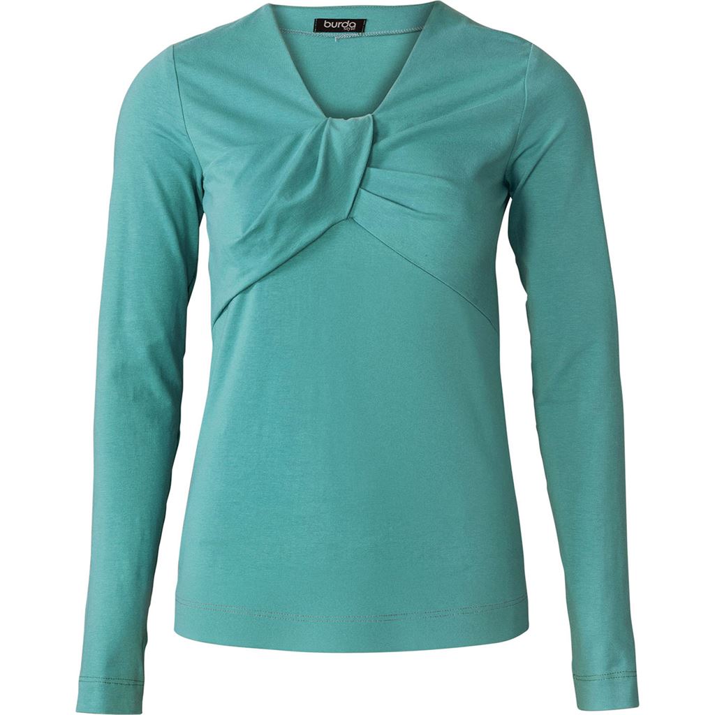 Burda Style Pattern 5886 Misses Top B5886 Image 6 From Patternsandplains.com