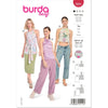 Burda Style Pattern 5891 Misses Top B5891 Image 1 From Patternsandplains.com