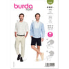 Burda Style Pattern 5895 Mens Top B5895 Image 1 From Patternsandplains.com