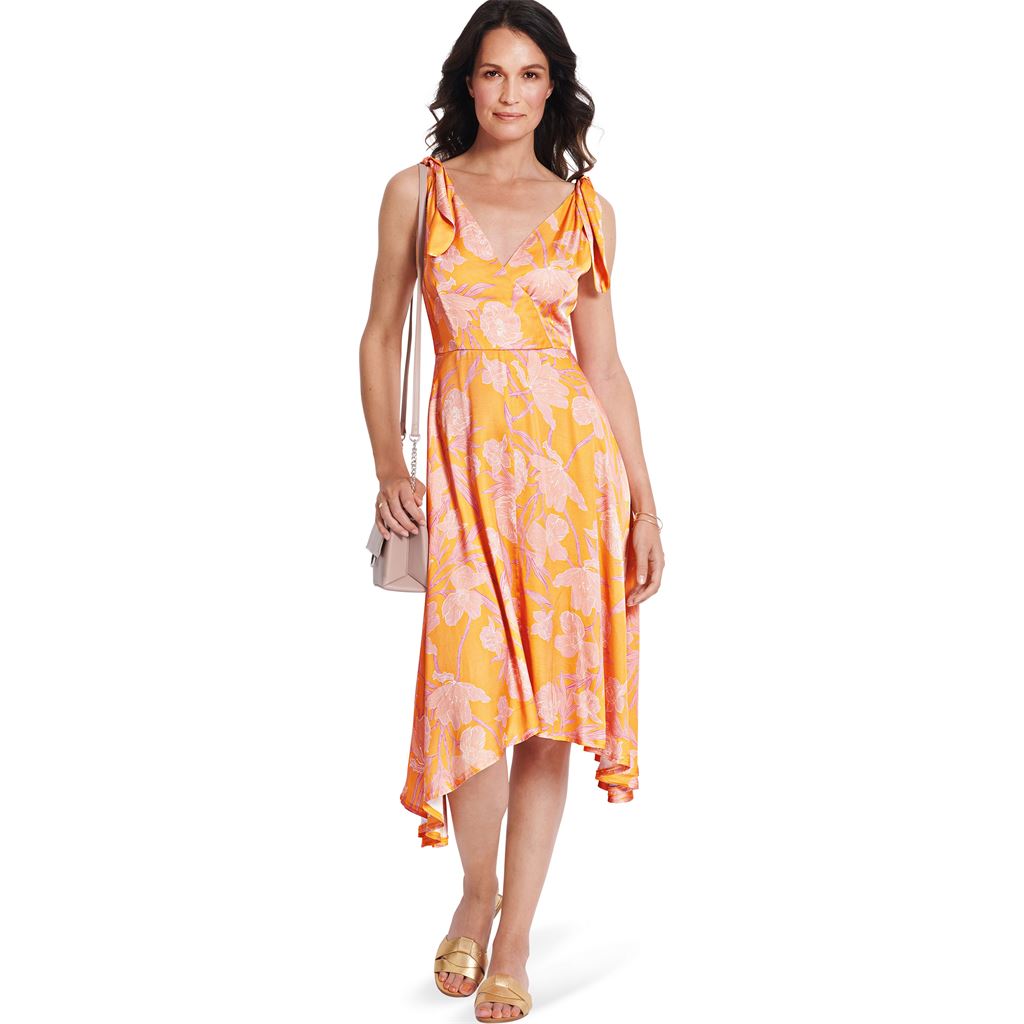 Burda Style Pattern 5899 Misses Dress B5899 Image 4 From Patternsandplains.com