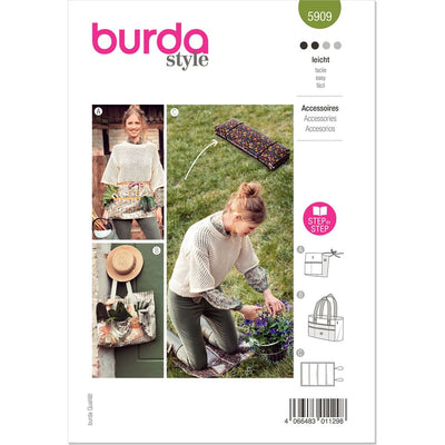 Burda Style Pattern 5909 Accessories B5909 Image 1 From Patternsandplains.com