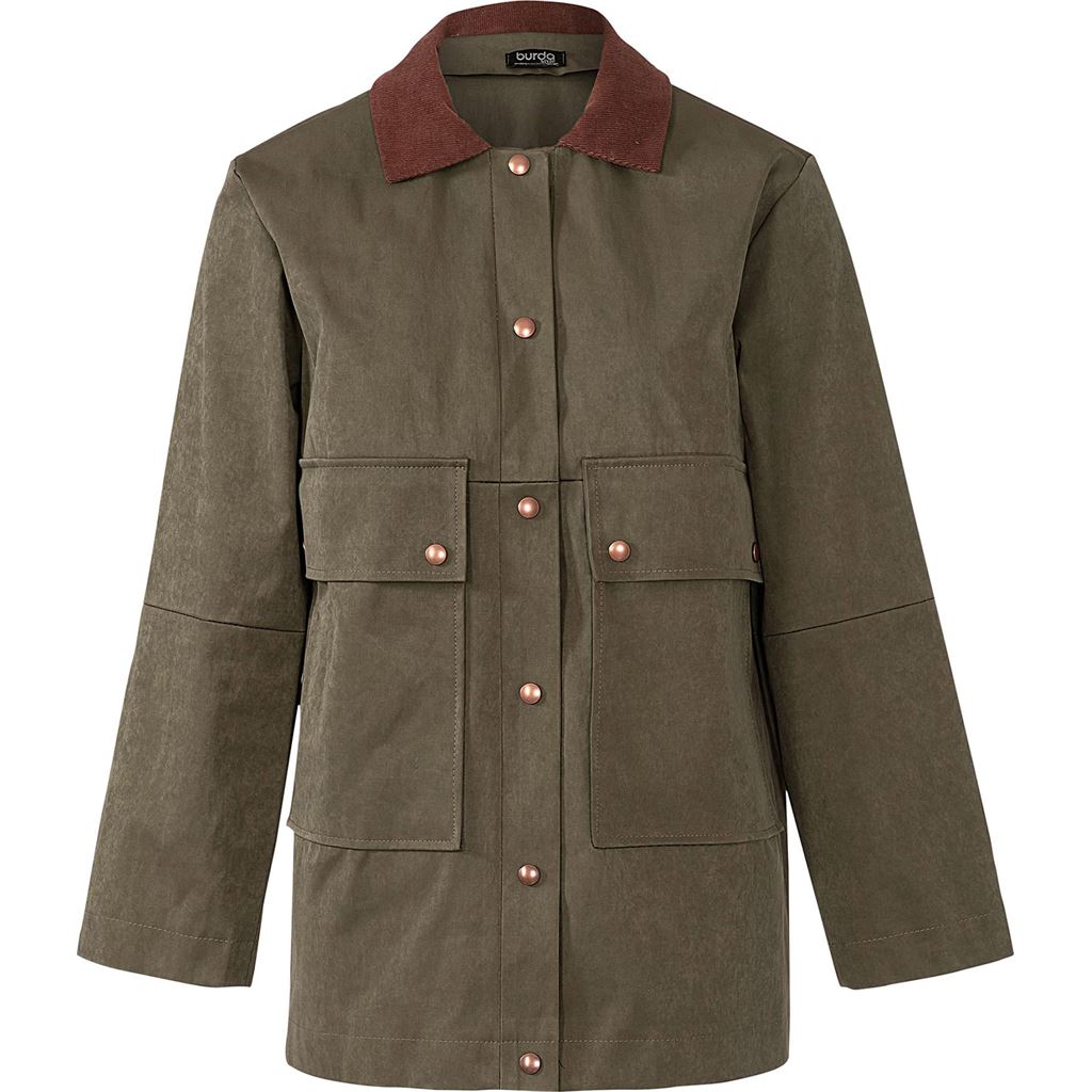 Burda Style Pattern 5941 Misses Jacket and Coat B5941 Image 6 From Patternsandplains.com